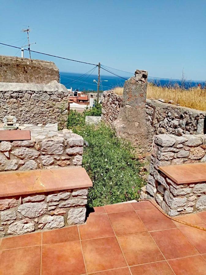 Traditional Stone House In Chios Villa Chios Island Bagian luar foto